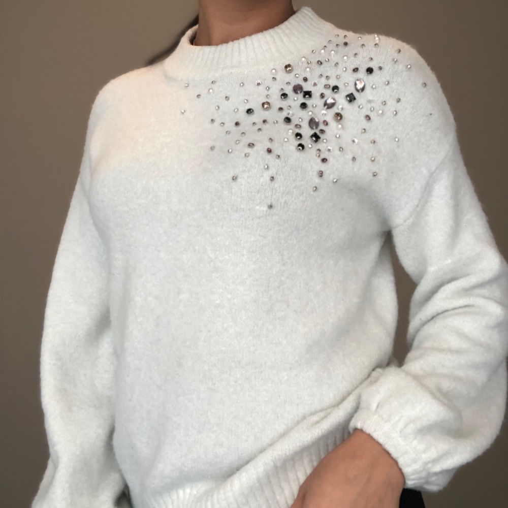 A New Day white sweater